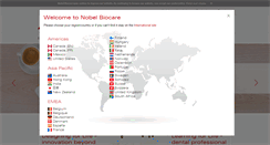 Desktop Screenshot of nobelbiocare.com